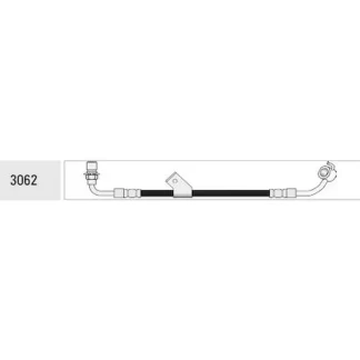 flexible FORD TRANSIT D/D 690MM  codigo br3062 EQ.