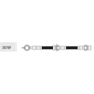 flexible FORD FESTIVA delantero 488MM  codigo br3076 EQ.