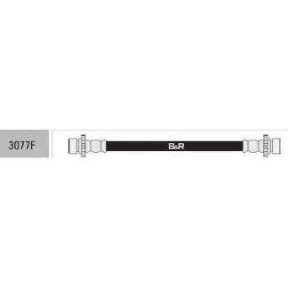 flexible FORD FESTIVA trasero 255MM  codigo br3077 EQ.