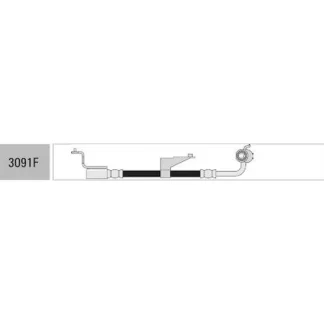 flexible FORD ESCORT D D/I 350MM  codigo br3091 EQ.