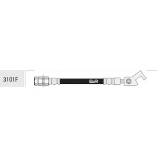 flexible FORD F250/F350 ABS trasero 473MM  codigo br3101 EQ.