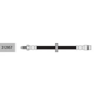 flexible RENAULT 21 delantero 355MM  codigo br312957 EQ.3195109