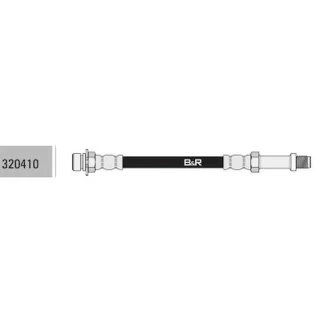 flexible CHEVROLET C10/C15 trasero 390MM  codigo br320410 EQ.