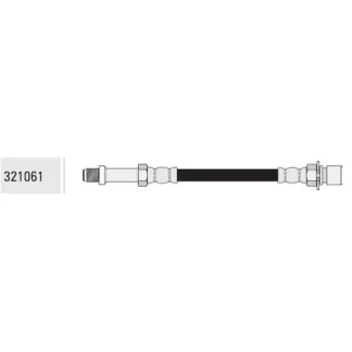 flexible CHEVROLET COMODORO trasero 385MM  codigo br321061 EQ.324159