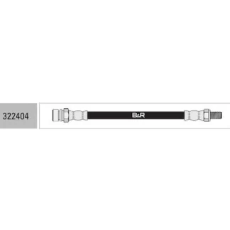 flexible FORD CORCEL delantero 364MM  codigo br322404 EQ.