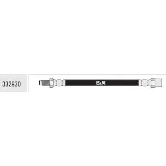 flexible VW SENDA/GACEL/CARAT delantero 375MM  codigo br332930 EQ.332542