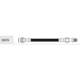 flexible CHEVROLET trasero 445MM  codigo br33676 EQ.33676