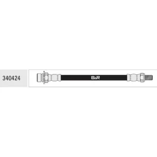 flexible FORD FALCON 10 PUL TRASERO 380MM  codigo br340424 EQ.22700