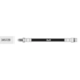 flexible RENAULT 9/11 delantero 380MM  codigo br345729 EQ.3325109