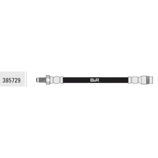 flexible RENAULT CLIO/trafic D/T 435MM  codigo br385729 EQ.3725109
