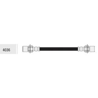 flexible CHEVROLET C40/D40 INT 200MM codigo br4036 EQ.