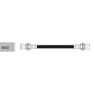 flexible CHEVROLET C80/D80 delantero 648MM codigo br4043 EQ.