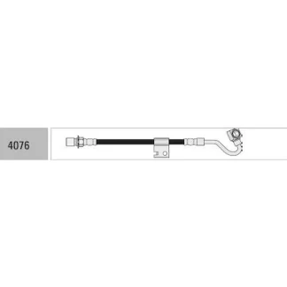 flexible CHEVROLET S10 BLAZER D/D 610MM  codigo br4076 EQ.