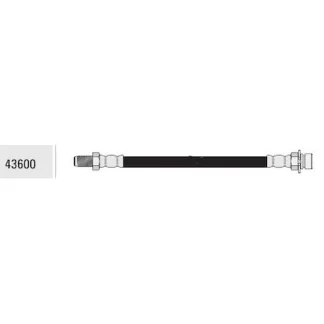 flexible CHEVROLET PICK UP trasero 540MM  codigo br43600 EQ.43600