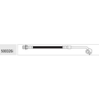 flexible FORD F4000 D/I 655MM  codigo br500326I EQ.2014828
