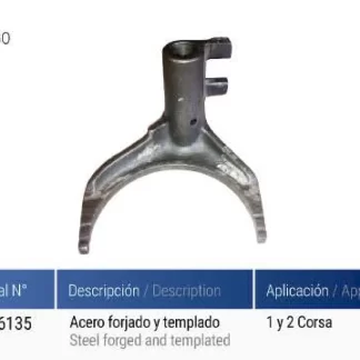 HORQUILLA CAJA  CHEVROLET HORQUILLA  1º y 2º  CORSA I y II 90193317  codigo CMN6504