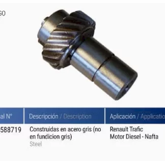 PIÑON Renault  PIÑON MANDO BOMBA DE ACEITE R18 MOTOR 2,0  codigo CMN7055