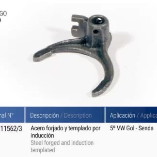 HORQUILLA CAJA  VW HORQUILLA VW 5º GOL-SENDA (013311562/3)  codigo CMN8509