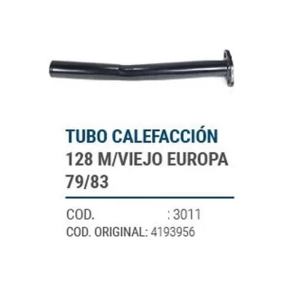 CAÑOS METALICOS FIAT 128 M/VIEJO, EUROPA 79/83 codigo dnhc3011