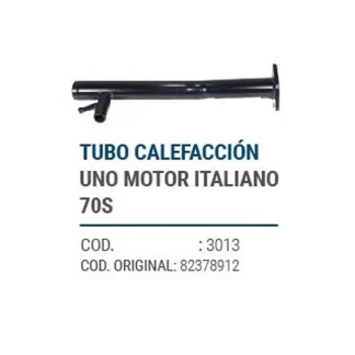 CAÑOS METALICOS  FIAT UNO MOT. ITALIANO 70S  codigo dnhc3013