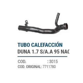 CAÑOS METALICOS DUNA 1.7 S/AA 95 NAC. codigo dnhc3015