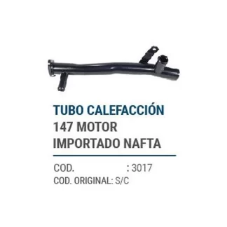 CAÑOS METALICOS FIAT 147 MOT. IMP. NAFTA codigo dnhc3017
