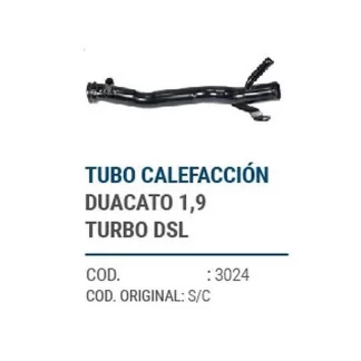CAÑOS METALICOS FIAT DUCATO 1.9 TURBO DSL codigo dnhc3024