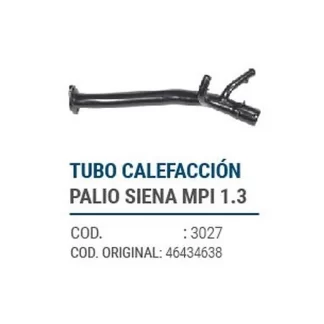 CAÑOS METALICOS  FIAT PALIO SIENA MPI 1.3 NAFTA  codigo dnhc3027