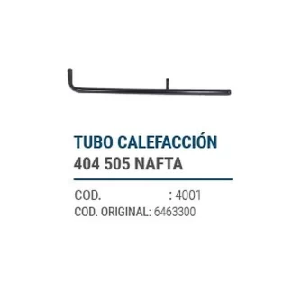 CAÑOS METALICOS  PEUGEOT 404/405 NAFTA  codigo dnhc4001