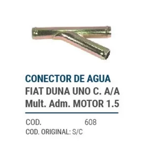 CAÑOS METALICOS  DUNA UNO C AA  MULT ADM 1,5  codigo dnhc608