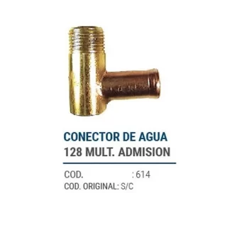 CAÑOS METALICOS CONECT. FIAT 128 MULT. ADMISION codigo dnhc614
