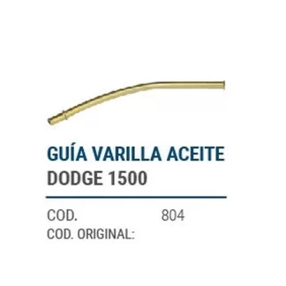 CAÑOS METALICOS  GUIA VARILLA ACEITE DODGE 1500  codigo dnhc804