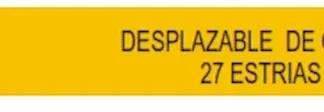 ENGRANAJE DE CAJA - FIAT - SIENA - PALIO NAFTERO    - PALIO N DESPLAZABLE DE 5ta 27 ESTRIAS  codigo MGH2811