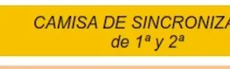 ENGRANAJE DE CAJA - RENAULT - TRAFIC 5TA    - TRAFIC 5V CAMISA DE SINCRONIZADO  codigo MGH309C