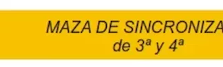 ENGRANAJE DE CAJA - RENAULT - TRAFIC 5TA    - TRAFIC 5V MAZA DE SINCRONIZADO  codigo MGH310M