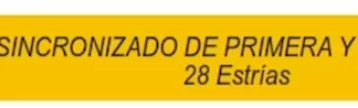 ENGRANAJE DE CAJA - PEUGEOT - 504//505 BA7 5 VEL    - BA7 SINCRONIZADO 1ra/2da 28 ESTRIAS   codigo MGH609